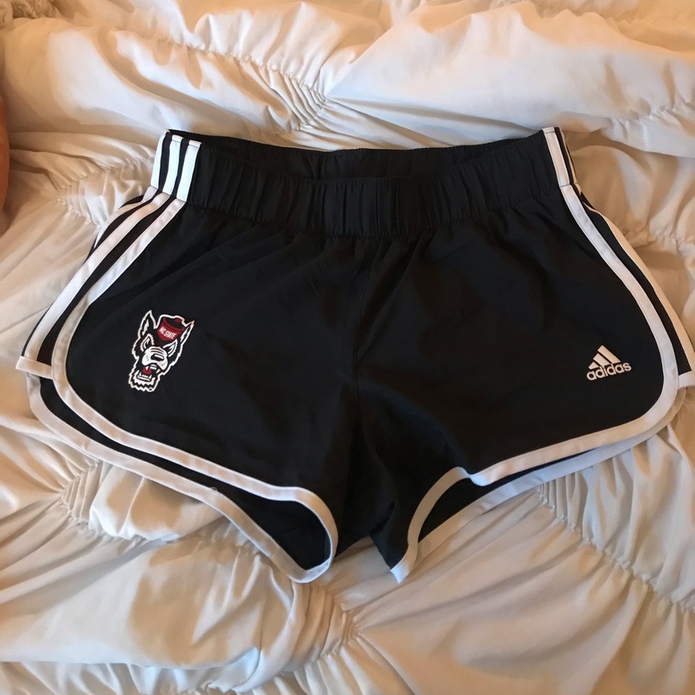 NC State Wolfpack Adidas Running Shorts
